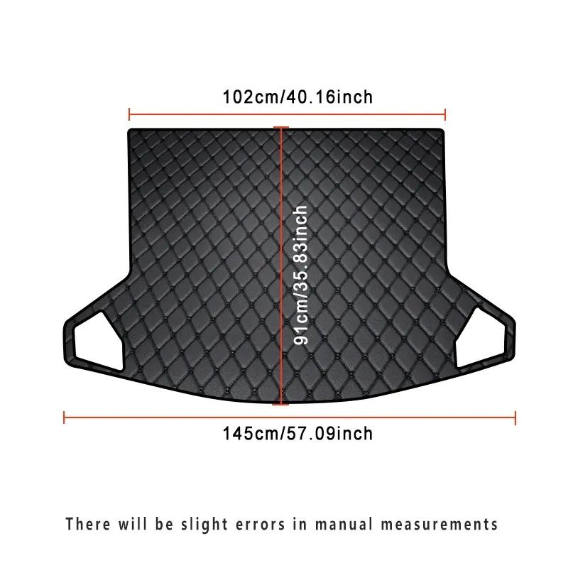 Car Trunk Mats For Haval H6 EV  Auto Vehicles Cargo Liner Carpets Interior Accessories Products Automobiles Covers Part Rugs
