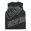 New Era New Era Performance Apparel Ärmelloses T-Shirt Schweißabsorbierend Schnelltrocknend UV-Schutz Schwarz XXL PA SL TECH TEE OUTLINE LOGO BLK 14410168