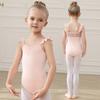 Ballet Leotard Girls Short Sleeve Tulle Ballet Dance Clothes Gymnastics Training Suit