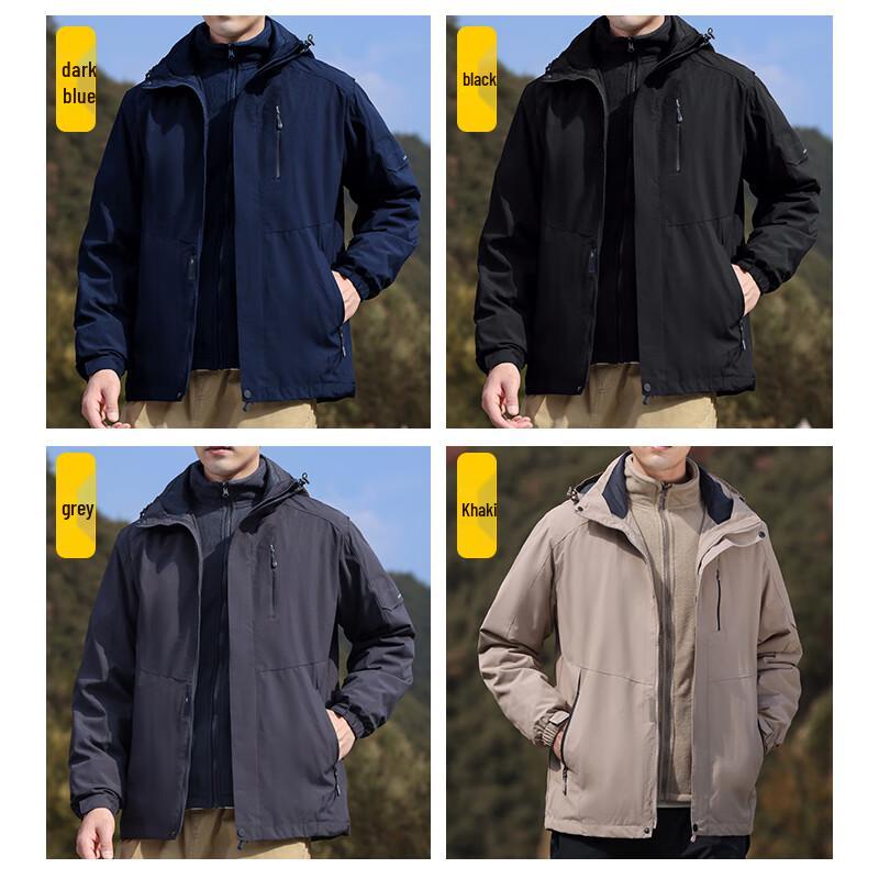ROMON Men's 3-in-1 Outdoor Jacket