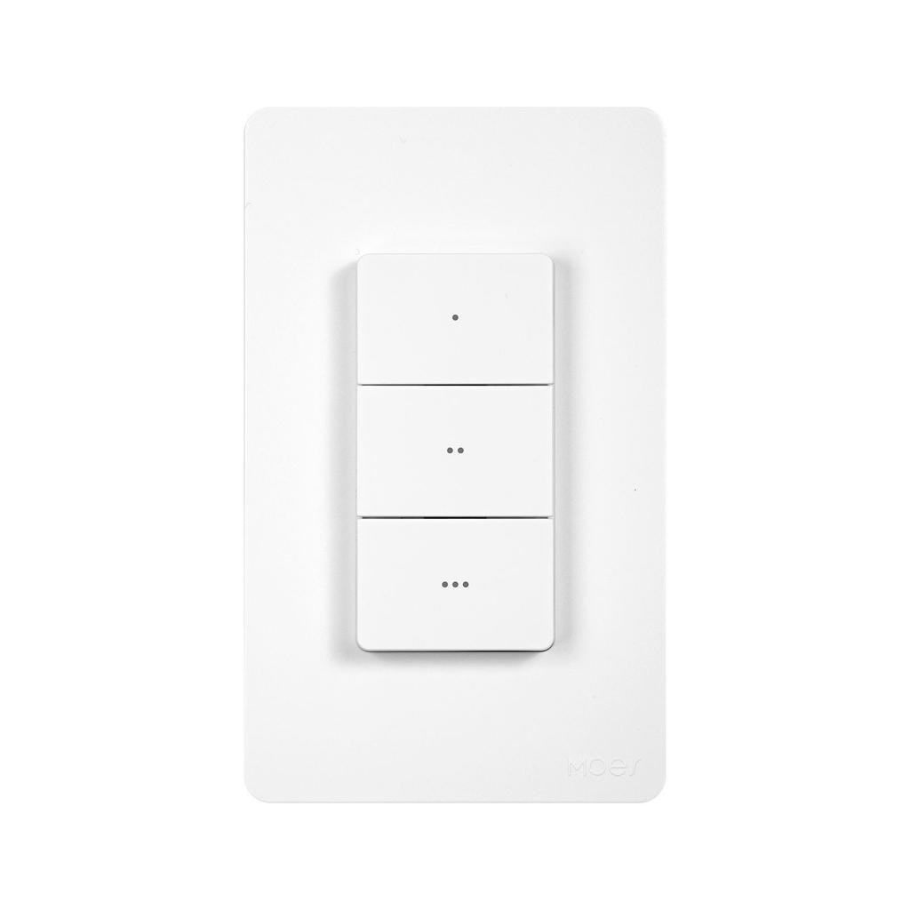 Tu Ya Smart Wireless Scene Switchs 3-Position 9-Scene Linkage Handheld Button Control Smart Button Wall Switching