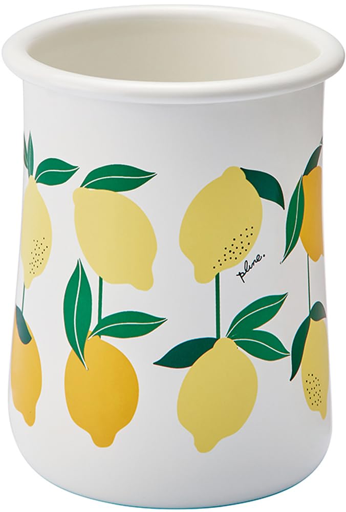 

Toyo Horo Plune Cutlery Stand, Lemon, Size: Approx. W9.3 x D9.3 x H12, PKS-103