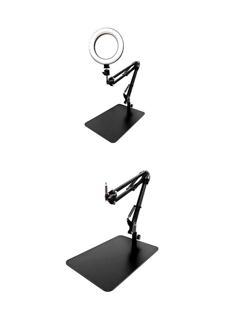 Adjustable Metal Boom Arm Stand for Phones & Tablets