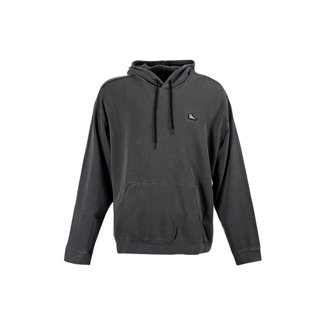Converse Go-To Chuck Taylor Sneaker Patch Loose Fit Hoodie Asia Sizing Black Men s 10024025-A01 M