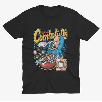 Beavis and Butt-Head Inspired T Shirt, The Great Cornholio CerTshirt Unisex T-Shirt