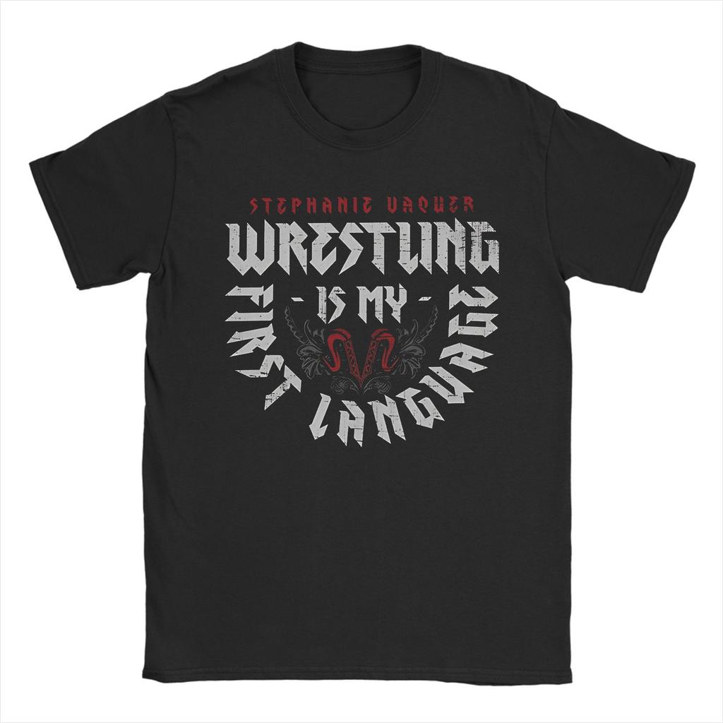 Stephanie Vaquer La Primera Wrestler Tee Shirt for Men Women Print T Shirts  100% Cotton Clothing