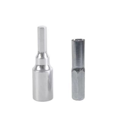 Sechskant-Bit-Umwandlungsadapter 4mm/6,35mm Präzisionsgefräster legierter Stahl für Mechaniker und Heimwerkerprojekte