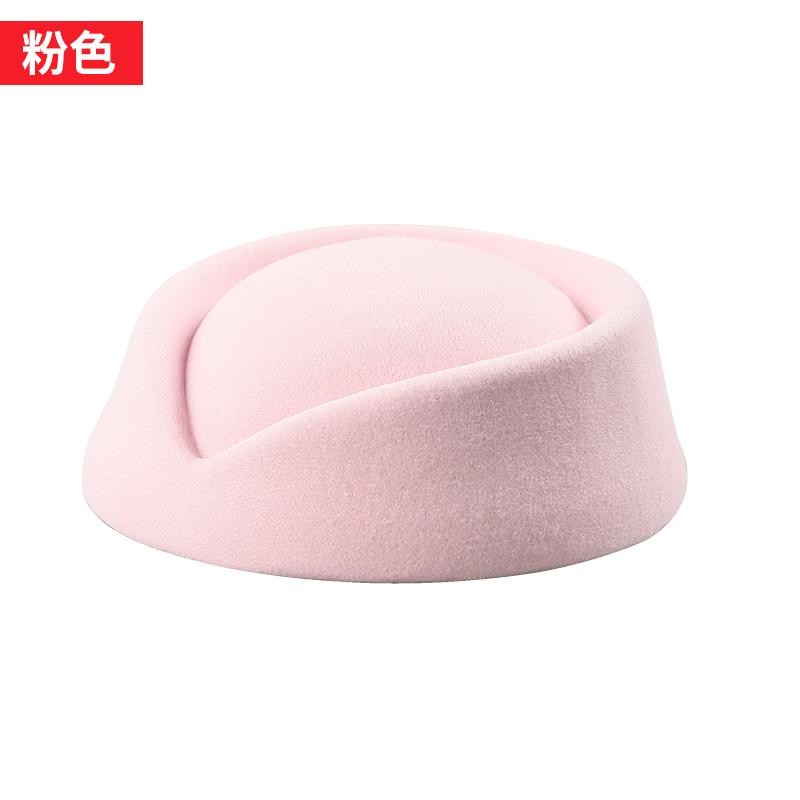 Ladies Flight Attendant Hat Diy Stewardess Hat Women Air Cap Cosplay Hostess Airline Costume Pillboxwom Stage Performance Hat