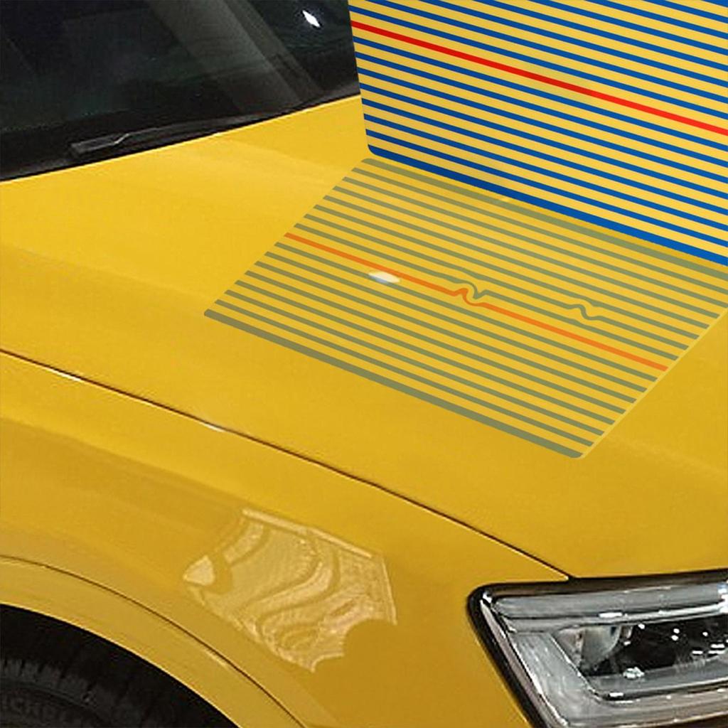 Car Dent Reflector Board Car Body Damage Detecting Tool Precision Time-Saving Striped Panel Portable Auto Repair Tools for Used