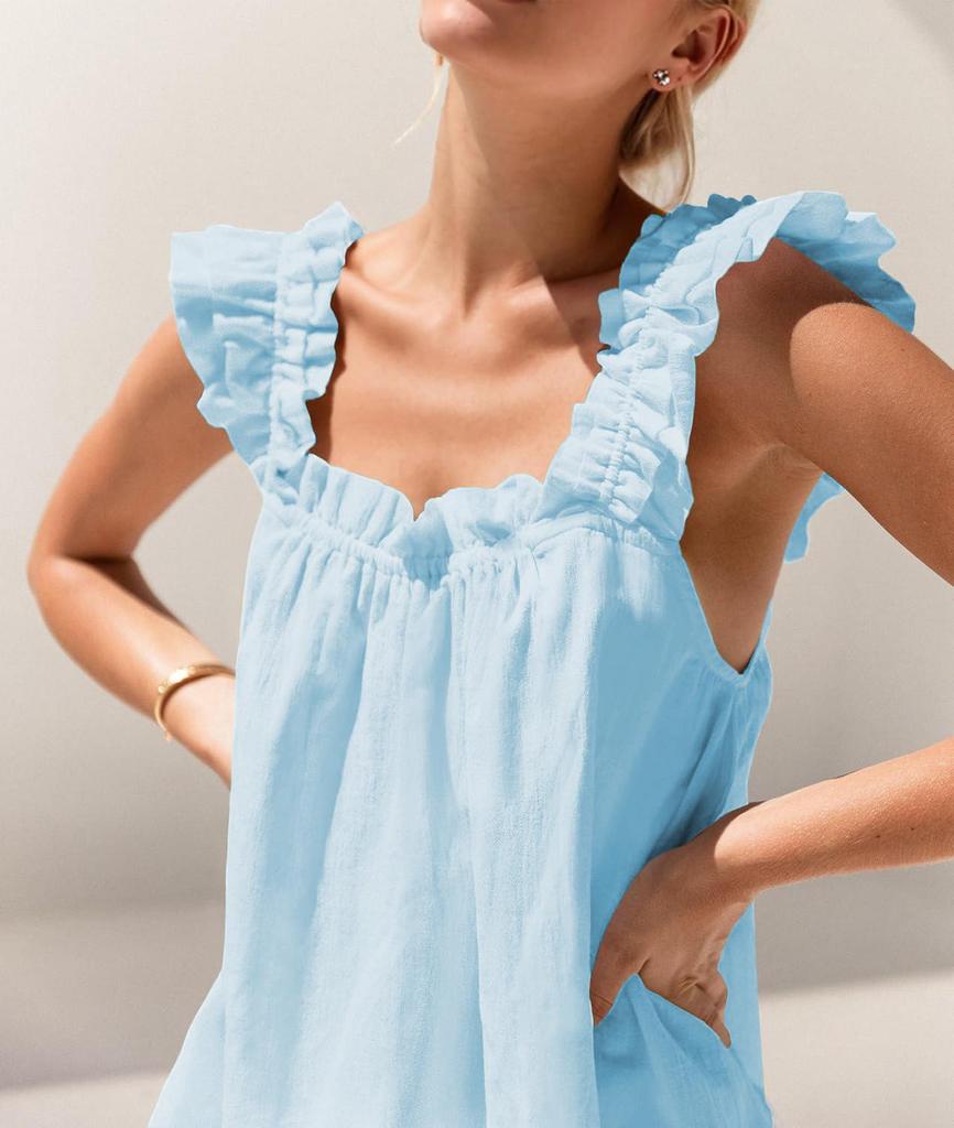 European & American Women's 2-Piece Loungewear Set: Tank Top and Shorts (2026)