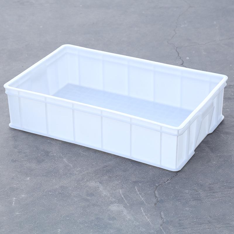 Rectangular Thickened Plastic Turnover Box for Logistics and Warehouse Use