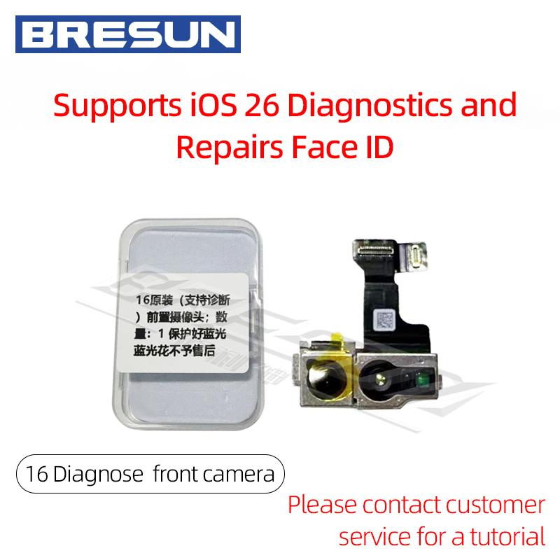 Front camera for 16series 16E supports iOS diagnostics and repair of Face ID function camera accessory For 16Plus 16Pro 16ProMax