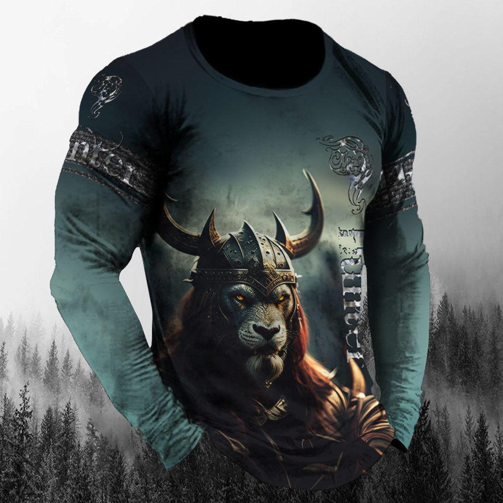 Animal T-Shirts For Mens 3D Wolf Printing Short Sleeve Tops Fashion Personality T Shirt Loose Oversized Tees Shirt Men Clothing