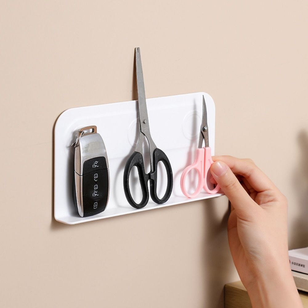 Self-Adhesive Magnetic Remote Control Holder Wall Mounted Remote Control Organizers