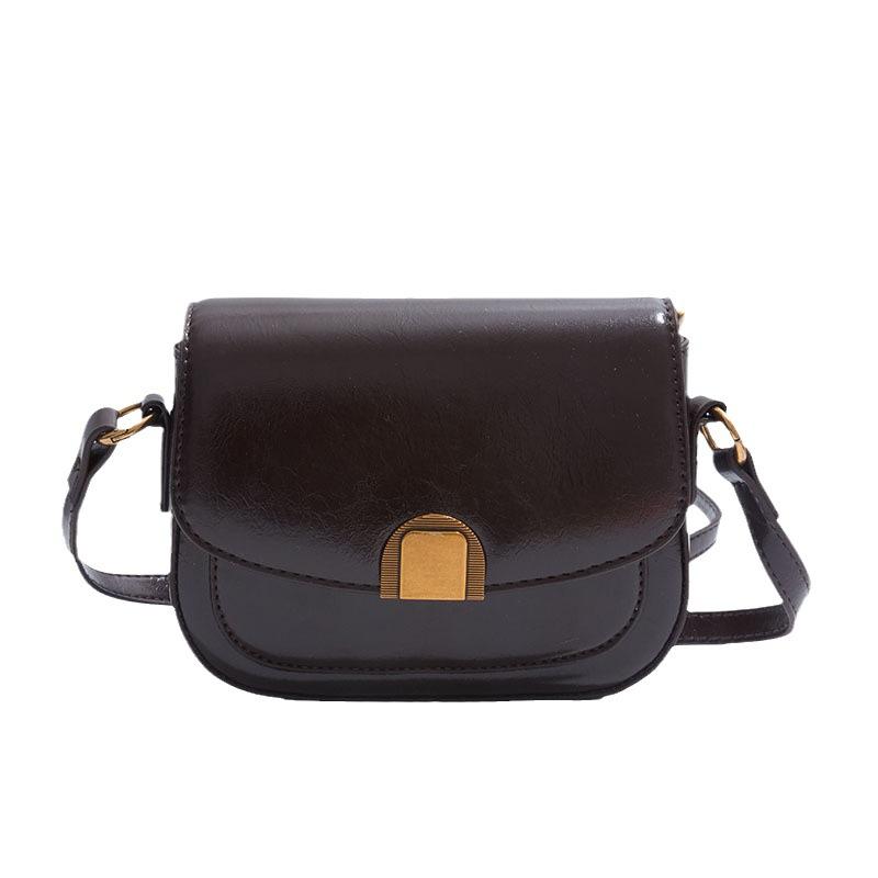 Retro Niche Underarm Bag Women's 2025 Spring New Trendy Saddle Bag Simple Commuter Shoulder Crossbody Bag