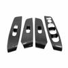 Interior Door Window Switch Panel Cover Carbon ABS Fits Nissan Altima 2019-2023