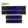 Car Door Sill Car Threshold Pedal Sticker For Nissan Cube Decoration Carbon Fibre Vinyl Sticker Car Accessories Car-Styling