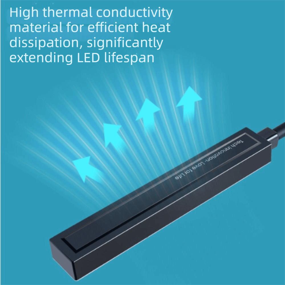 Rotatable Aquatic Plant Lamp Adjustable Brightness USB Aquarium Light Ornamental Tank