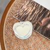 3D Heart-Shaped Phone Holder & Makeup Mirror: Magnetic, Retractable, Stable Adhesive for Desk Use