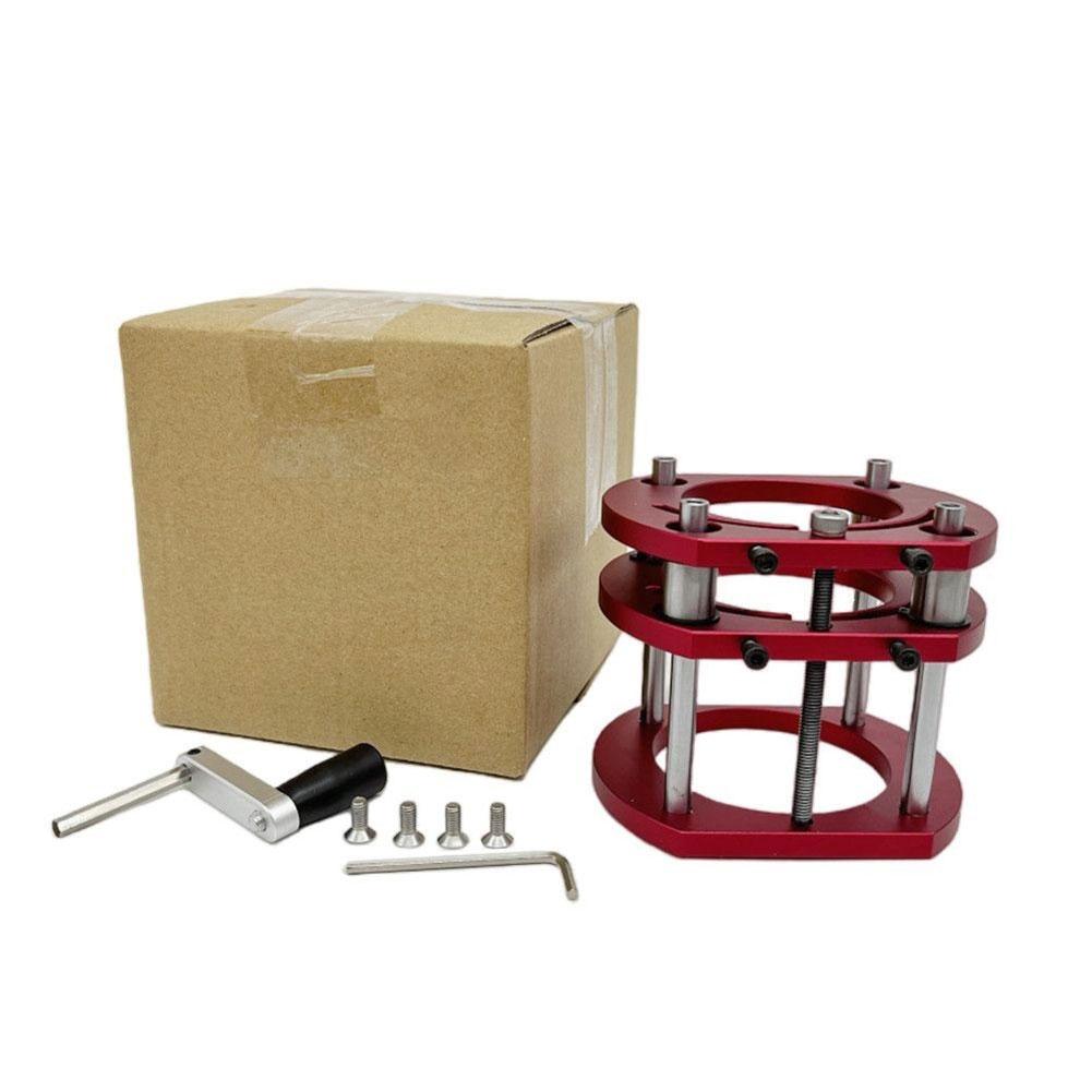 Woodworking Router Lift Wear Resist Electric Wood Milling Machine Wood Milling Lifting Plunge Base for Trimmer Engraving Machine