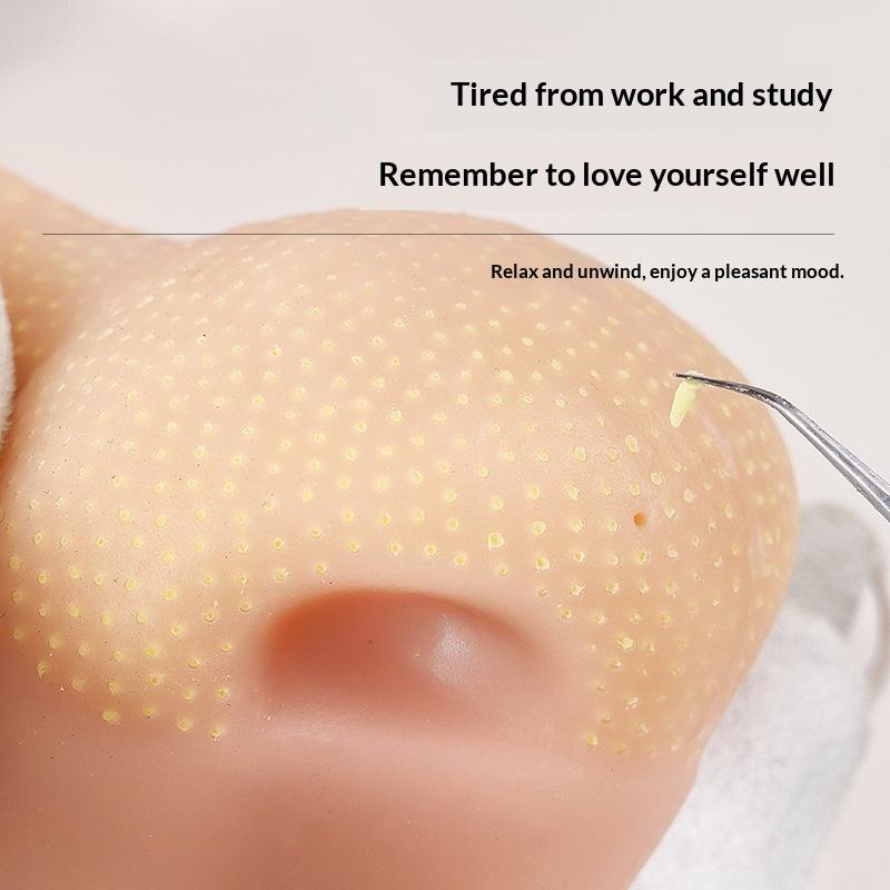 Pimple Toy Silicone Satisfying Pimple Pop Toy Reusable Stress Reliever Nose Game For Kids Boy Girls Adults Classroom Desk