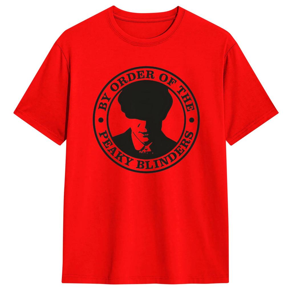 Peaky Blinders Cotton T-Shirt For Men's Summer  Streetwear T-Shirts Crew Neck Trendy Cool Tees Oversize Design Clothes