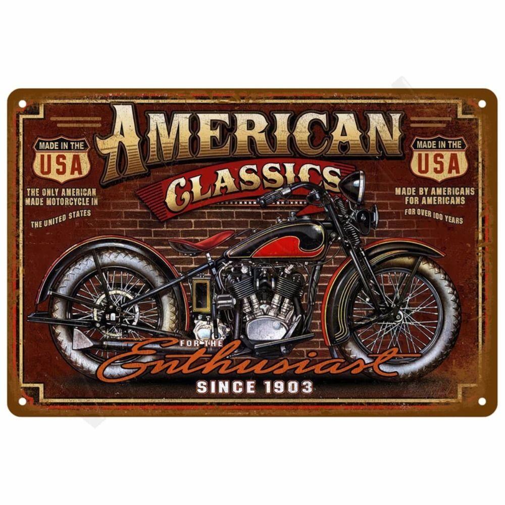 Metal Tin Sign Vintage Poster Wall Decor 20x30cm