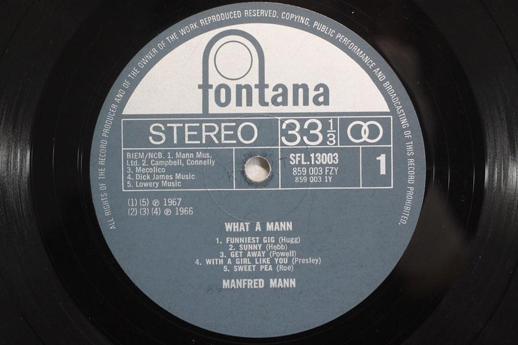 [USED] Manfred Mann What A Mann UK original English stereo