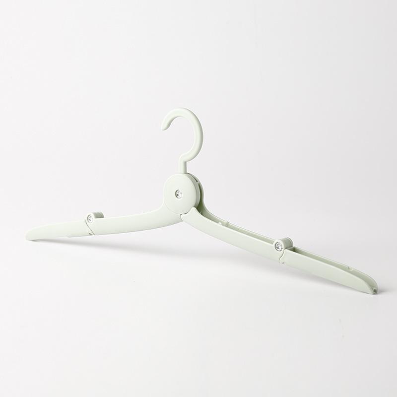 Portable Mini Foldable Clothes Hanger: Non-slip, Windproof Drying Rack for Travel and Business Trips, Lightweight At 40g.