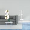 Reflective Corridor Mirror Table for Living Room Entryway Hallway Cabinet Clear Acrylic Small Drink