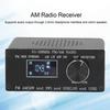 Full Band Radio Receiver FM AM SSB 0.96in Display SMA USB Charging Accessory Set Kit