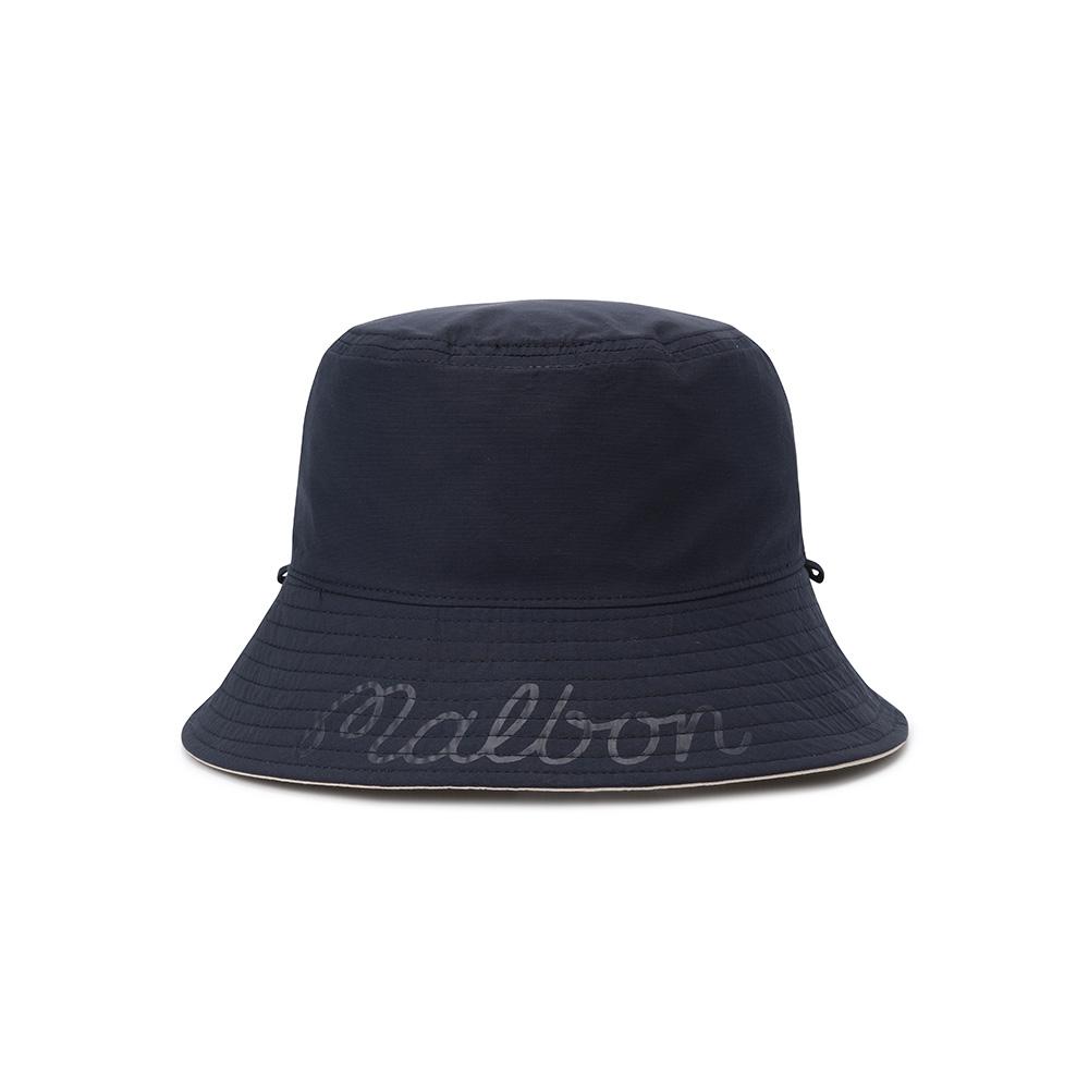 MALBON GOLF Malbon Reversible Bucket Hat Beige