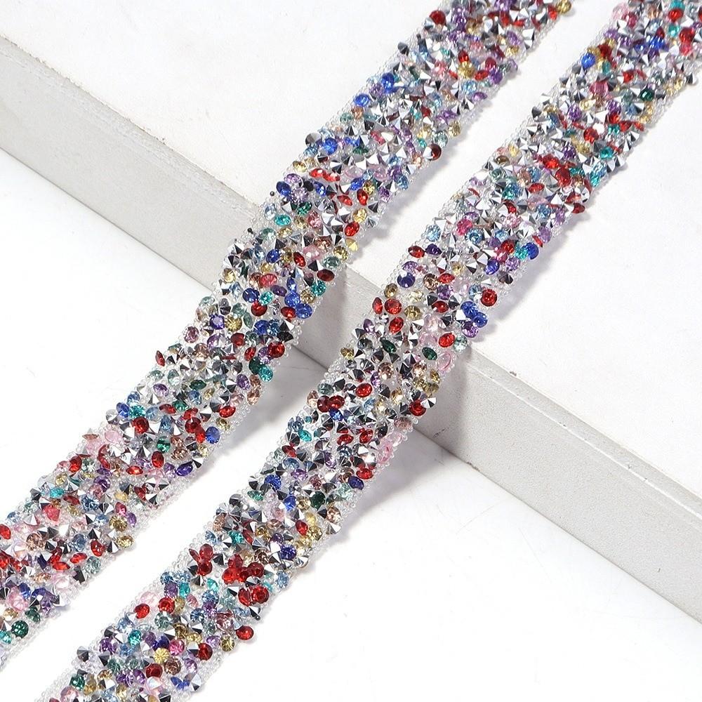 Decorations Trim Rhinestones Tape Trim Resin Crystal Resin Zirconia Chains  Craft Projects