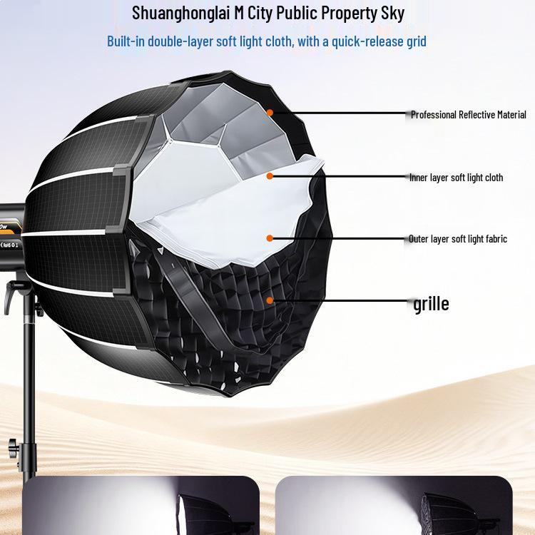 Live Stream Beauty Light: Professional Studio Parabola