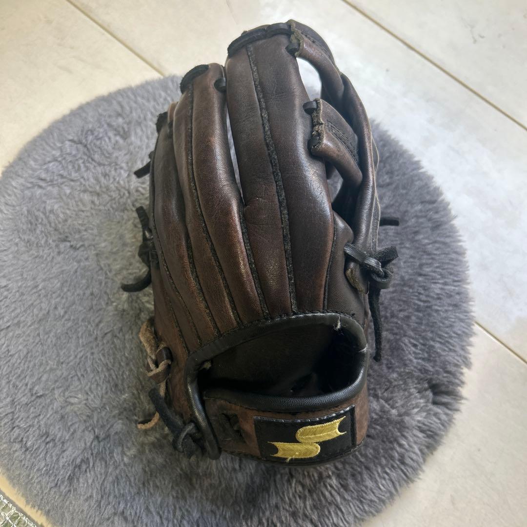 Used SSK Softball Gloves Black or Dark Brown
