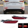 2PCS For Mazda CX-5 CX5 2022 2023 Rear Bumper Brake Light Tail Turn Signal Fog Lamp
