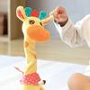 Musical Giraffe Toy with LED Lights Sings Dances Repeats What You Say Plush Giraffe Toy Baby Glowing Dancing Talking Stuffed