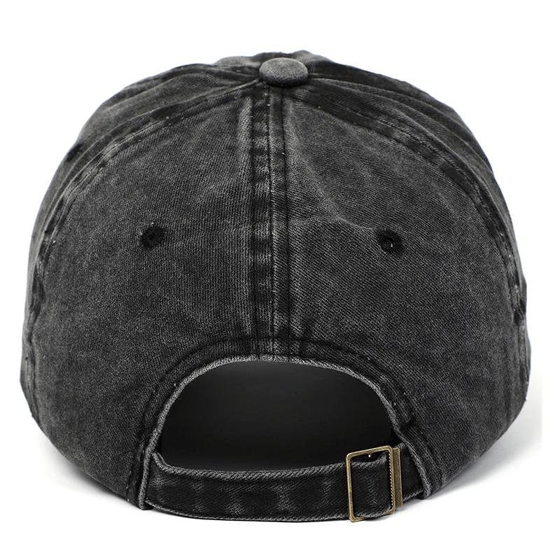 "DAD MOM" Gestickter Verstellbarer Fischerhut, Vintage-Wasch-Stil, Neutrale Unisex-Sonnenkappen für Outdoor-Aktivitäten, Urlaubsgeschenk
