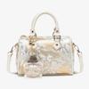 Yunhe Pattern National Style Handbag New Chinese Hairball Messenger Bag Temperament Commuting Versatile Shoulder Women's Bag