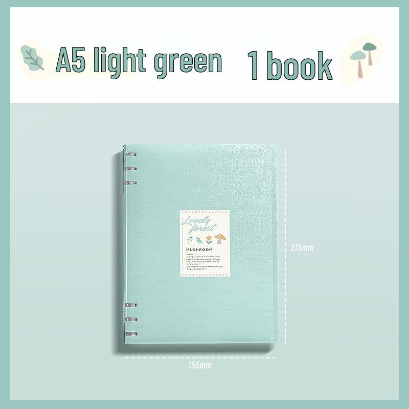 

Тетрадь на кольцах B5 со съемной обложкой | Утолщенный дизайн A5 | Нежная для рук | Идеально подходит для старшей школы, средней школы и офисного использования