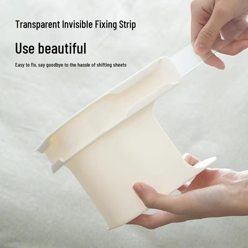 Non-Slip Quilt Cover Clips with Invisible Snap Fasteners