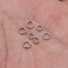 200Pcs Stainless Steel Open Jump Rings for Jewelry Making Supplies DIY Double Loops Split Rings Connectors For Jewelry Findings