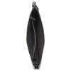 Gucci Body Removable and adjustable shoulder strap with zipper closure, grained soft leather, shoulder crossbody bag, small size, men's black