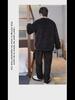 Men's Winter Coral Fleece Pajamas: Outdoor Wearable, Thickened Flannel, One-Piece Home Clothing