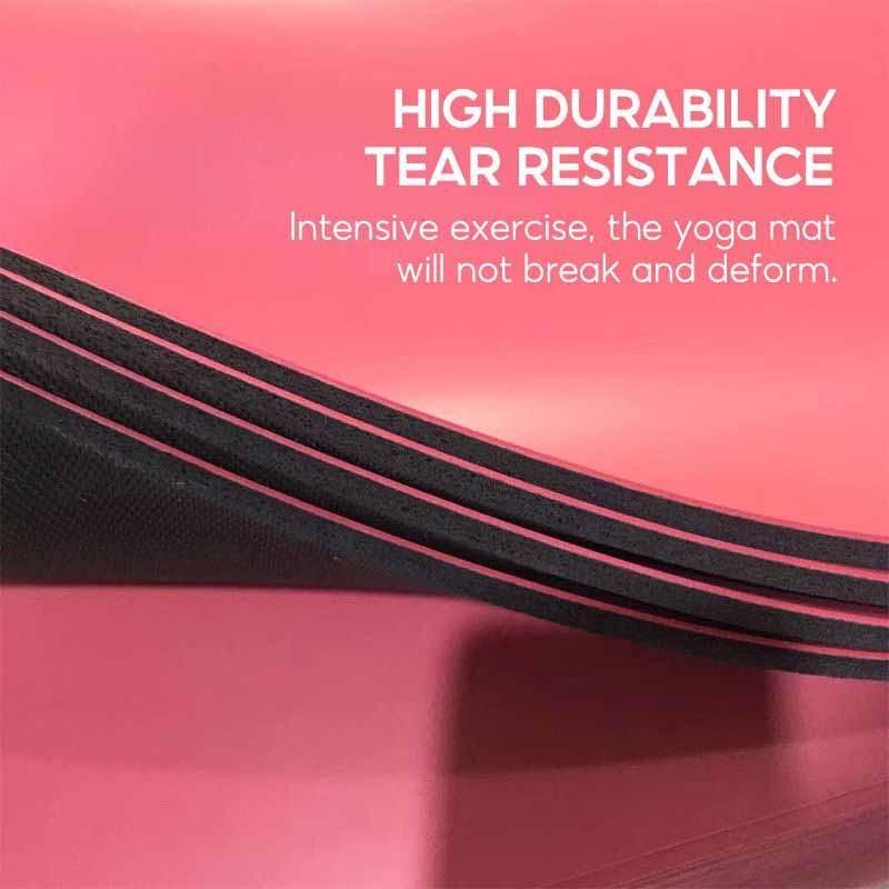 Natural Rubber Yoga Mat Professional Indoor Exercise Non Slip Yoga Mat Guide Line Position Line Fitness Supplies