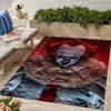 1pc Pennywise2 Design Area Rug - Non-Slip, Soft & Cozy Floor Mat for Living Room, Bedroom, Office - Indoor/Outdoor Decorative Carpet