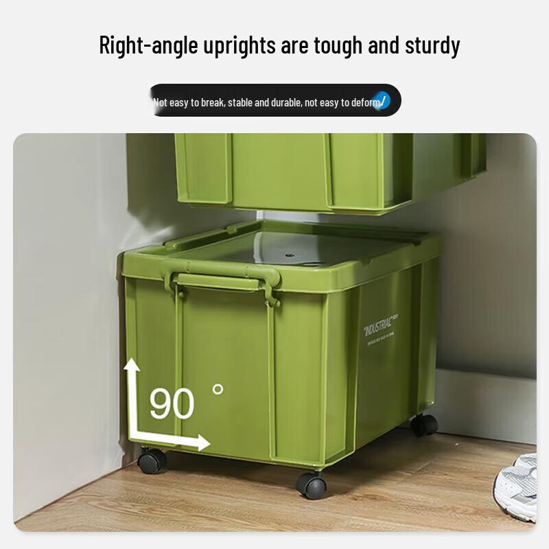 Caizhi Plastic Storage Box with Lid