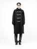 Chance'S Noi Oversized Snap Duffel Coat - Black /W244Ot01Bk-M