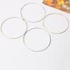 Simple Women Hollow Big Circle Hoop Earrings Party Statement Jewelry Friend Gift