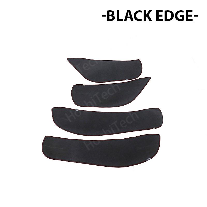 כיסוי קצה צד דלת פנימית מגן הגנה שטיח דלת רכב מדבקת כרית נגד בעיטה עבור BMW X5 F15 G05 2014- X5M